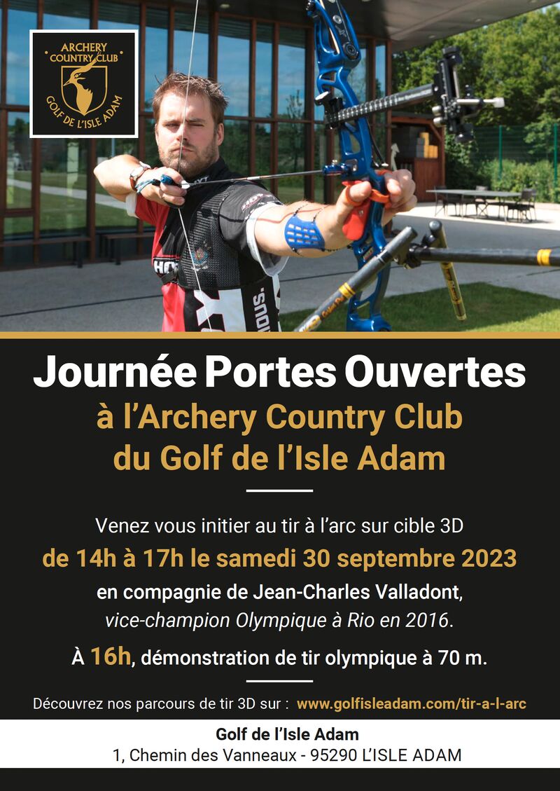 Archery Contry Club / journée portes ouvertes L'IsleAdam