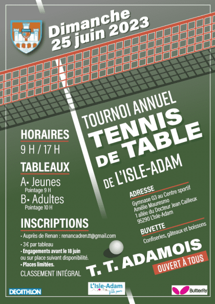 Tournoi TT Adamois 
