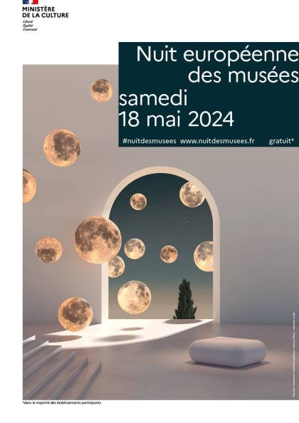 Affiche Nuite des musées 2024