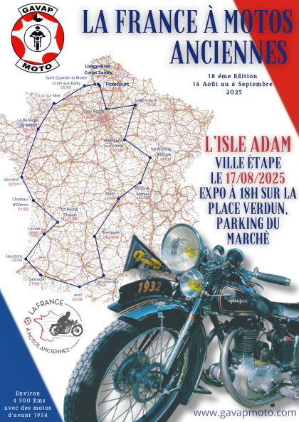 La france à moto ancienne