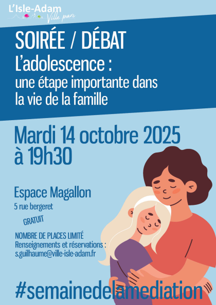Semaine de la médiation : l'adolescence