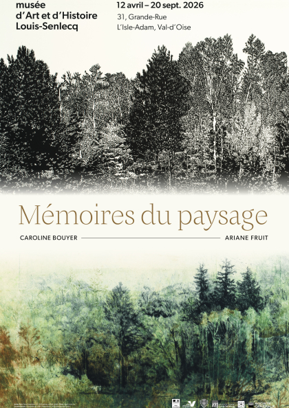 Affiche exposition Mémoires du paysage
