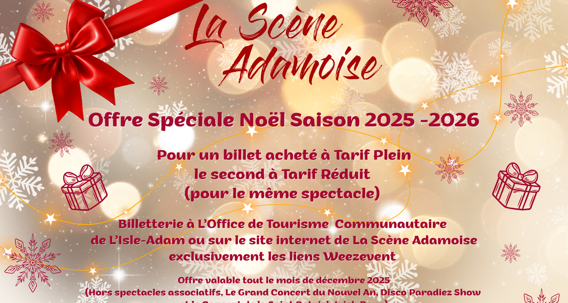 offre NOEL carrr 25