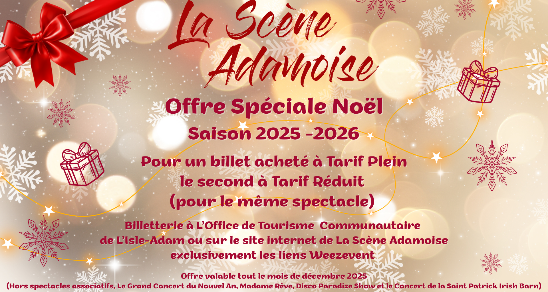 offre NOEL 25 carr