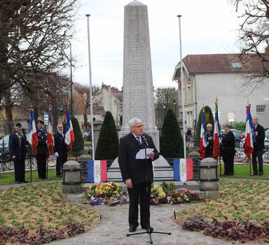 Commémoration en hommage aux morts pendant la guerre d’Algérie et pendant les combats au Maroc et en Tunisie