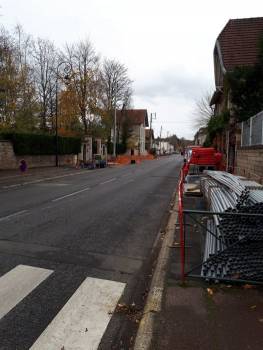 Travaux rue Saint Lazare