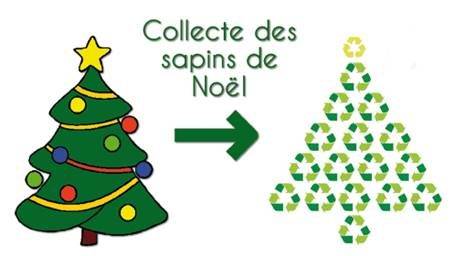 Collecte des sapins de Noël