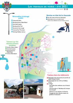 Travaux Voirie et Bâtiments - été 2021 