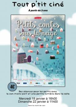 Tout p'tit ciné - Petits contes sous la neige