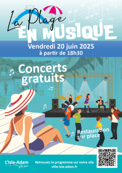 la plage en musique 2025