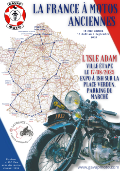 La france à moto ancienne