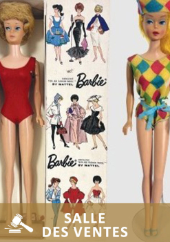 Salle des ventes barbie
