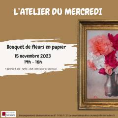 L'Atelier du mercredi - Bouquet de fleurs