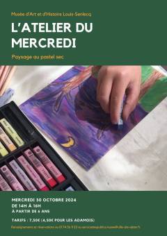 L'Atelier du mercredi - paysage au pastel sec