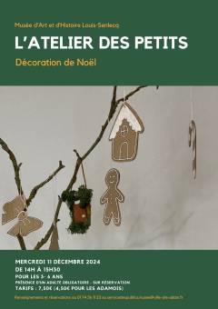 L'Atelier des petits - Décoration de Noël