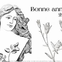Carte de voeux Femme aux cerises © musée d'Art et d'Histoire Louis-Senlecq