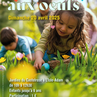 Affiche chasse aux oeufs