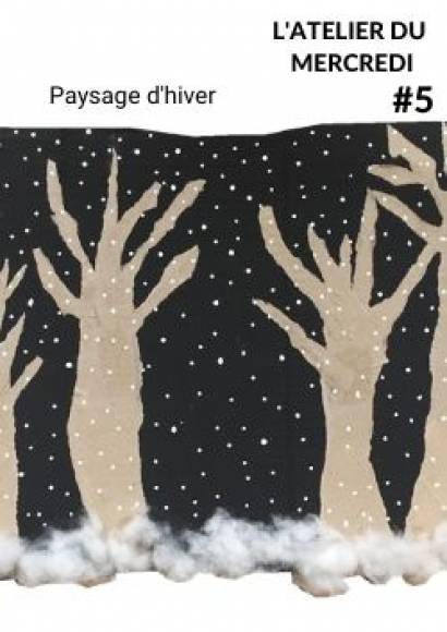 Atelier paysage d'hiver