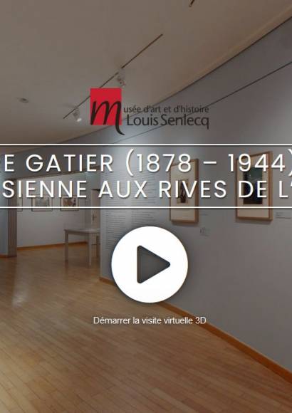 Visite virtuelle exposition Pierre Gatier (1878-1944). De l'élégance parisienne aux rives de l'Oise