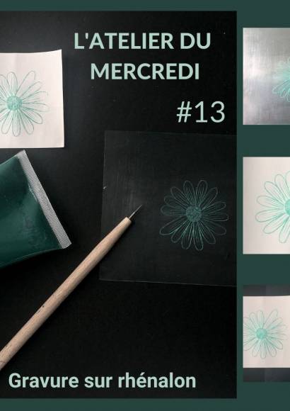 Atelier gravure sur rhénalon