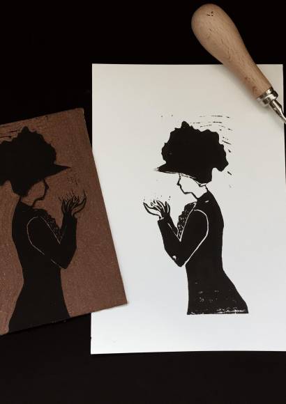 Stage d'initiation à la linogravure 
