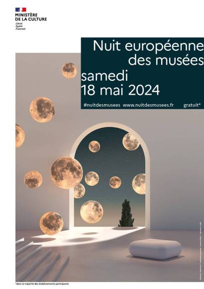 Affiche Nuite des musées 2024
