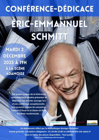 Conférence dédicace Schmitt