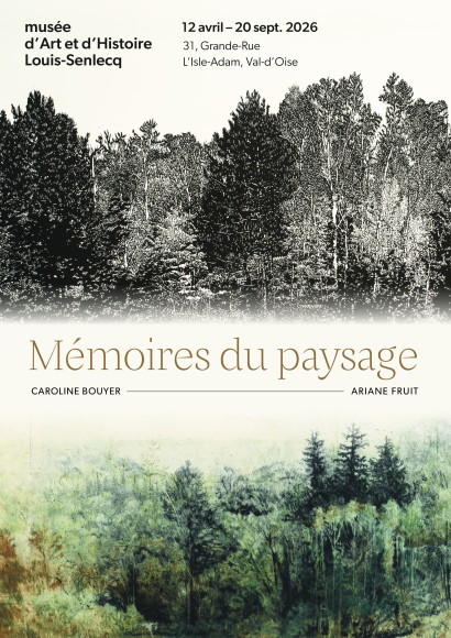 Affiche exposition Mémoires du paysage