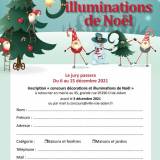 Concours des décorations de Noël 2021