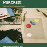 L'Atelier du mercredi - Peinture de paysage au couteau