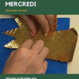 L'Atelier du mercredi - Décoration de Noël