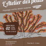 L'atelier des petits - Arbre cahé, dessin surprise