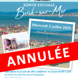 Sortie estivale annulée