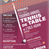 tennis de table 2025