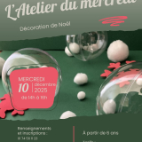 L'Atelier du mercredi - Décoration de Noël