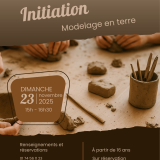 Initiation au modelage en terre