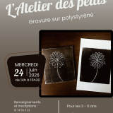 L'Atelier des Petits - Gravure sur polystyrène
