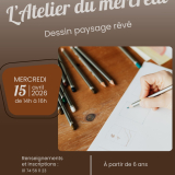 L'Atelier du mercredi - Dessin paysage rêvé