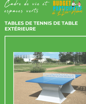 Tables de tennis