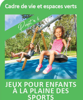 jeux pour enfants à la Plaine des sports